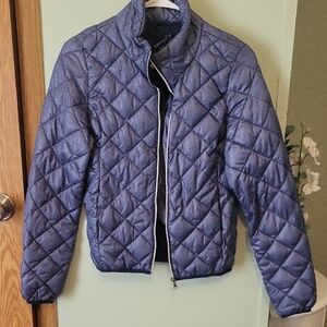 RAMPAGE Brand New Quilted Navy Puffer Lightweight Jacket Size Small